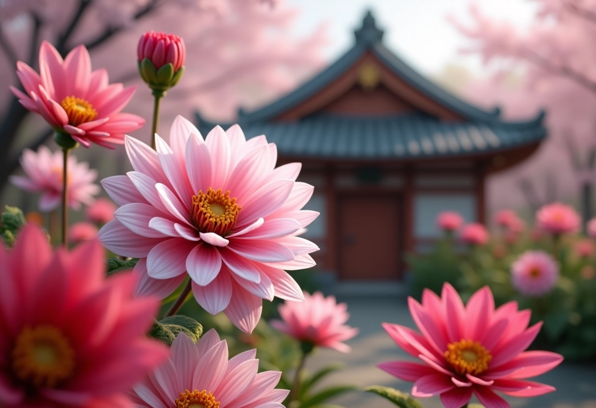 fleurs japonaises